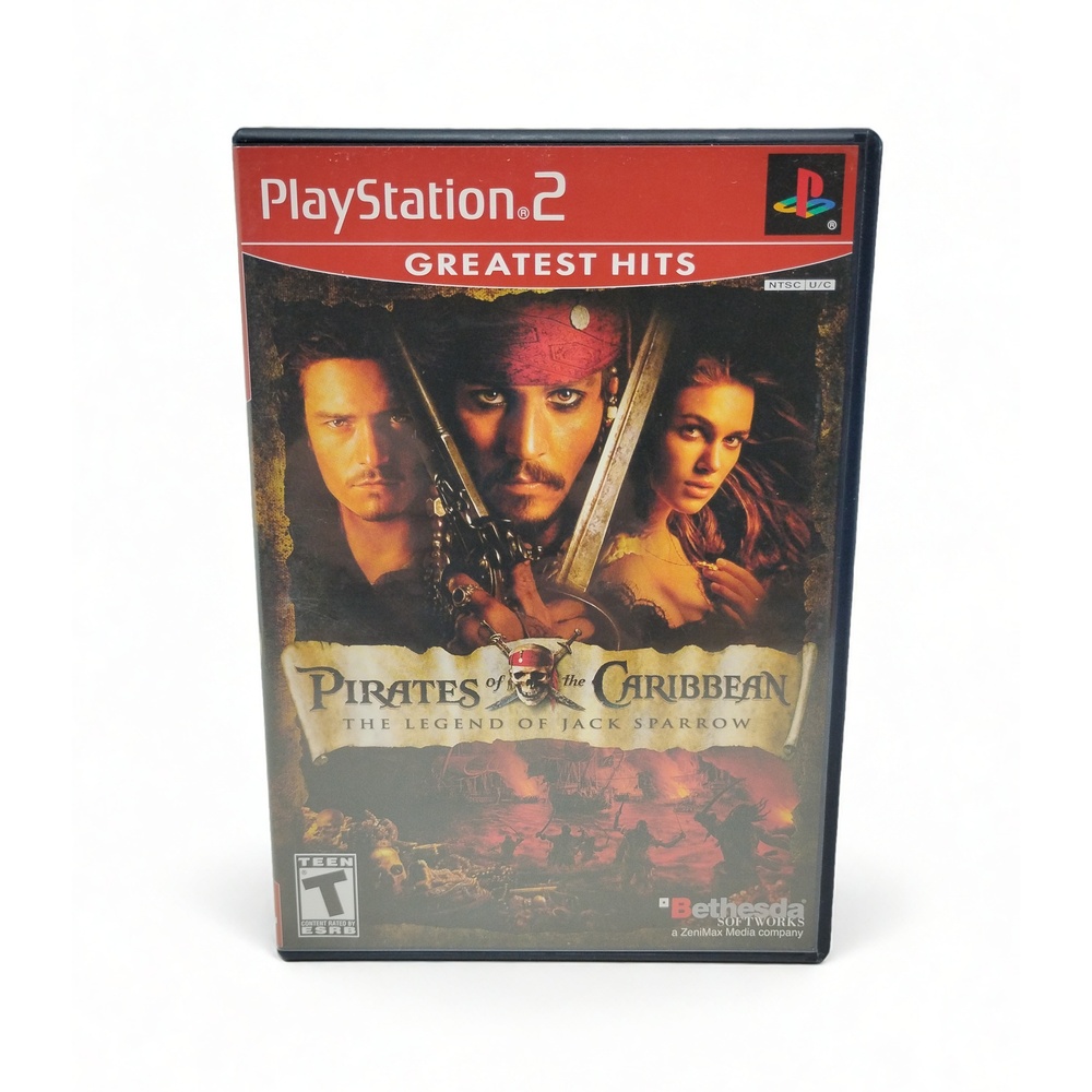 Pirates of the Caribbean: The Legend of Jack Sparrow PS2 Greatest Hits NTSC U/C